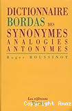 Dictionnaire Bordas des synonymes, analogies, antonymes
