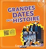 Grandes dates de l'histoire